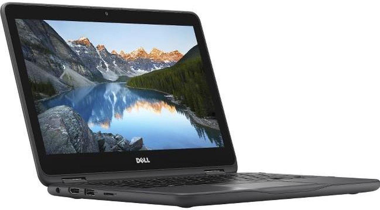Alt view image 6 of 8 - DELL Laptop Inspiron AMD A6-9220e 4GB Memory 32 GB eMMC SSD AMD Radeon R4 Series 11.6" Touch Screen Windows 10 Home 64-Bit i3185-A760GRY
