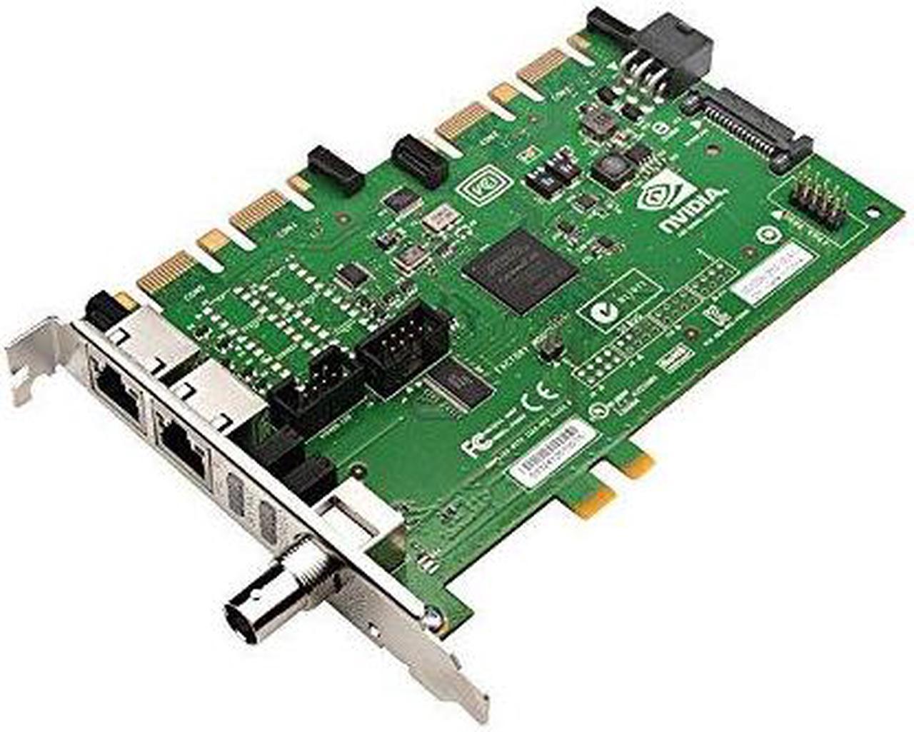 PNY nVIDIA Quadro Sync Turnkey Option PCI-E Card For K5200 K6000 M4000 M5000 M6000 VCQKQUADROSYNC-KI