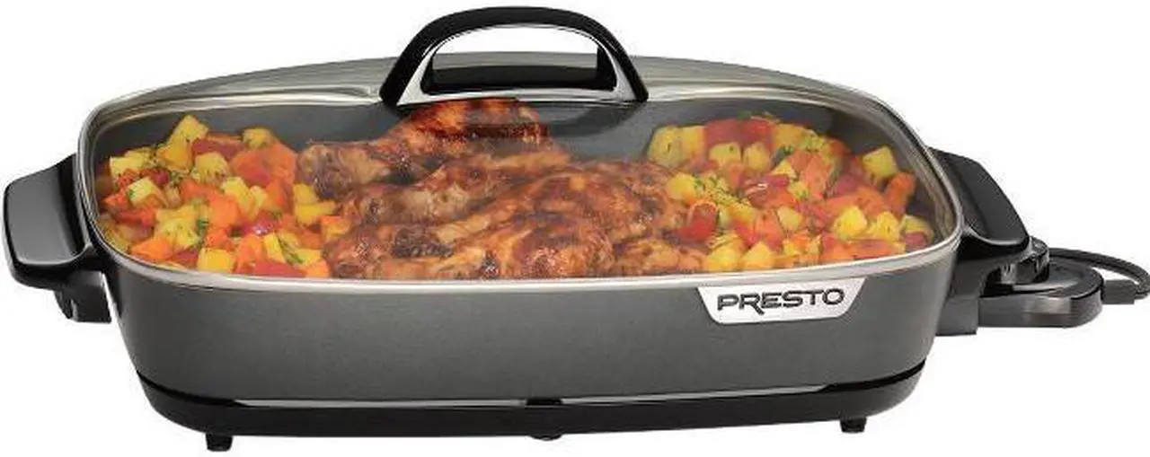 Alt view image 10 of 14 - PRESTO 06858 Electric SlimLine Skillet 16