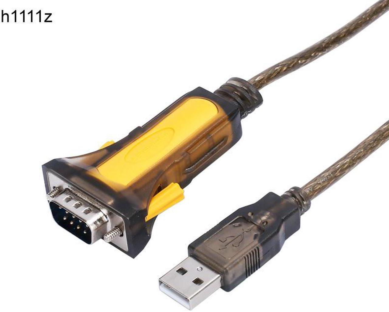 Computer Cables & Connectors USB RS232 USB to RS232 DB9 Serial Cable Male A Converter Adapter with PL2303 Chipset for Windows 10