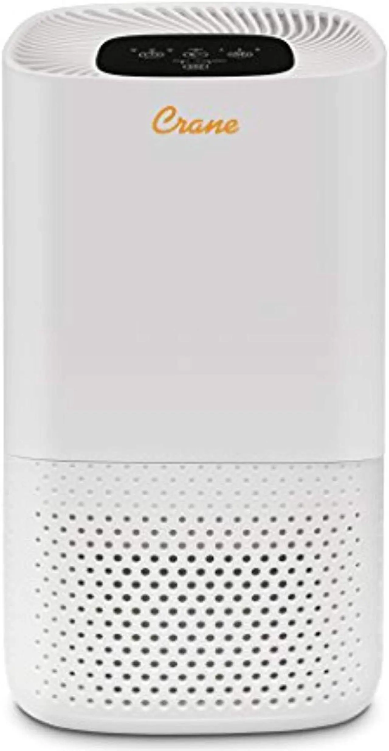 Main image of crane tower air purifier with true hepa filter, standard, white