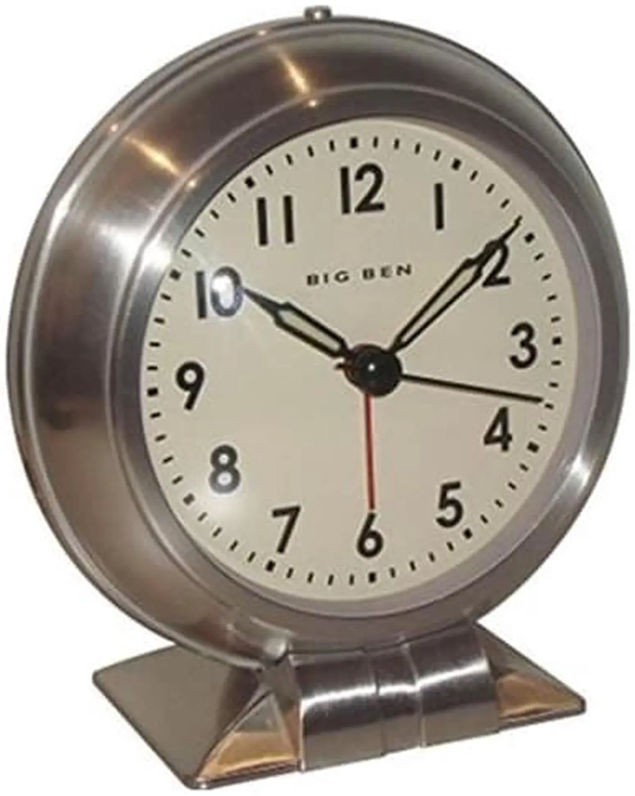 Alt view image 5 of 6 - Westclox Big Ben Classic Alarm Clock, Silver (90010A)