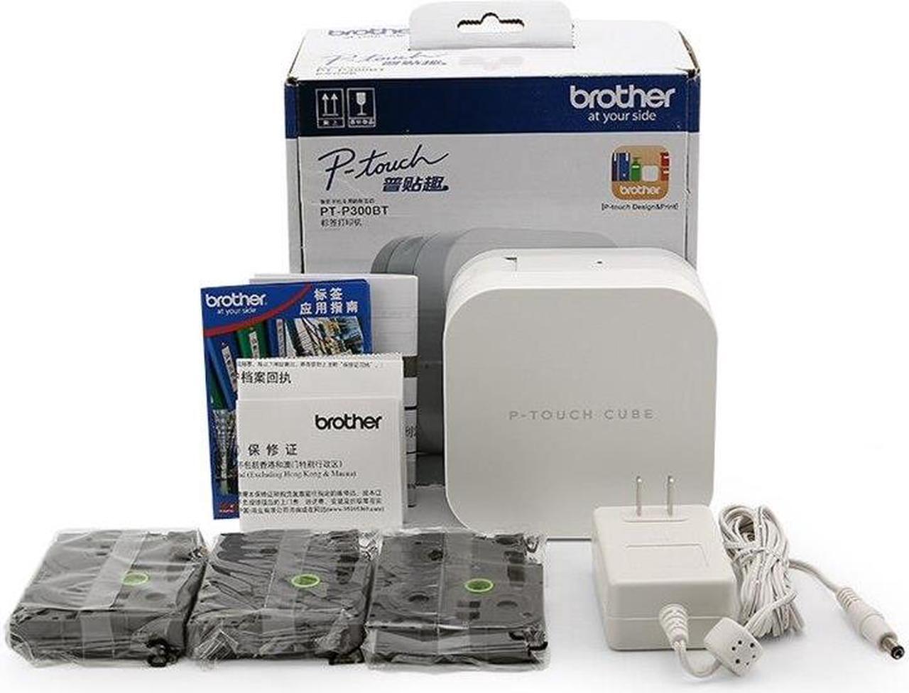 Alt view image 6 of 6 - New Label machine PT-P300BT mobile phone Bluetooth mini label printer home note printer label printer Portable label machine