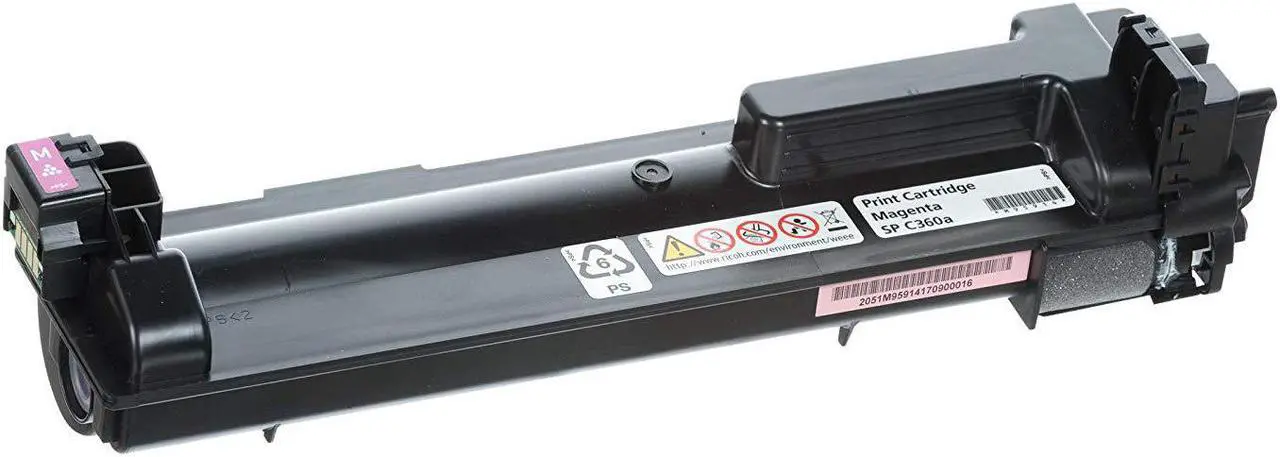 Alt view image 7 of 10 - Ricoh 408182 Print Cartridge Magenta Sp C360A