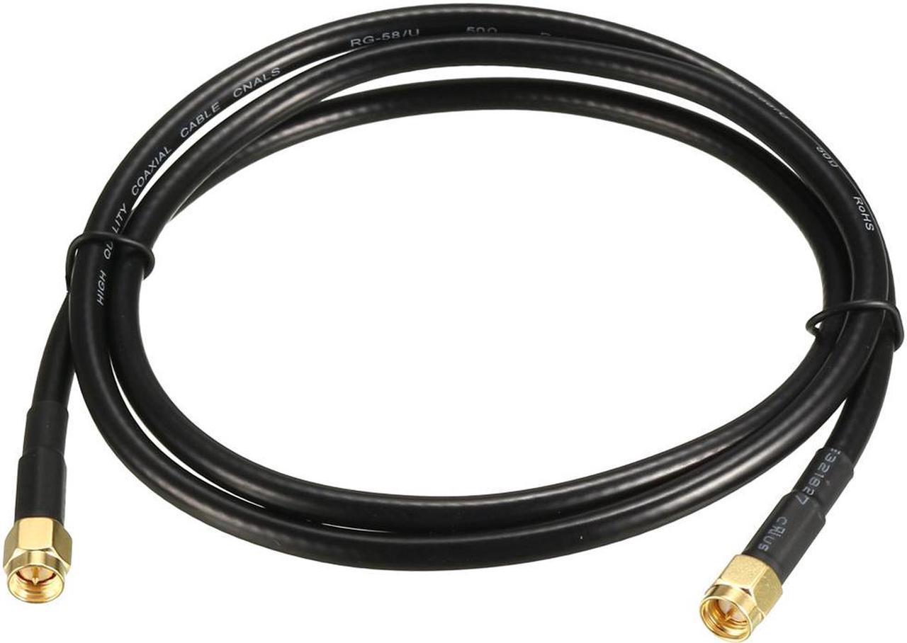 Antenna Extension Cable SMA Male to SMA Male Coaxial Cable RG58 50 Ohm 3 ft