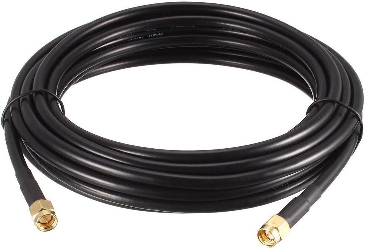 Antenna Extension Cable SMA Male to SMA Male Coaxial Cable RG58 50 Ohm 10 ft