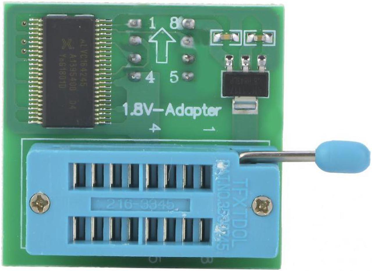 Main image of 1.8V Adapter For Phone Motherboard SPI Flash SOP8 DIP8 W25 MX25 CH341 TL866CS Conversion for Mx25u5121e