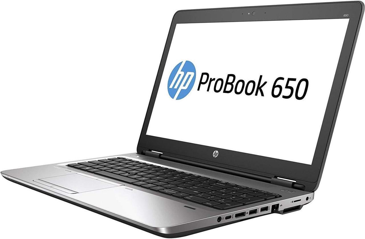 Main image of HP Laptop ProBook 650 G2 7VJ87UT#ABA Intel Core i5 6th Gen 6300U (2.40 GHz) 8 GB Memory 256 GB SSD Intel HD Graphics 520 15.6" Windows 10 Pro 64-bit