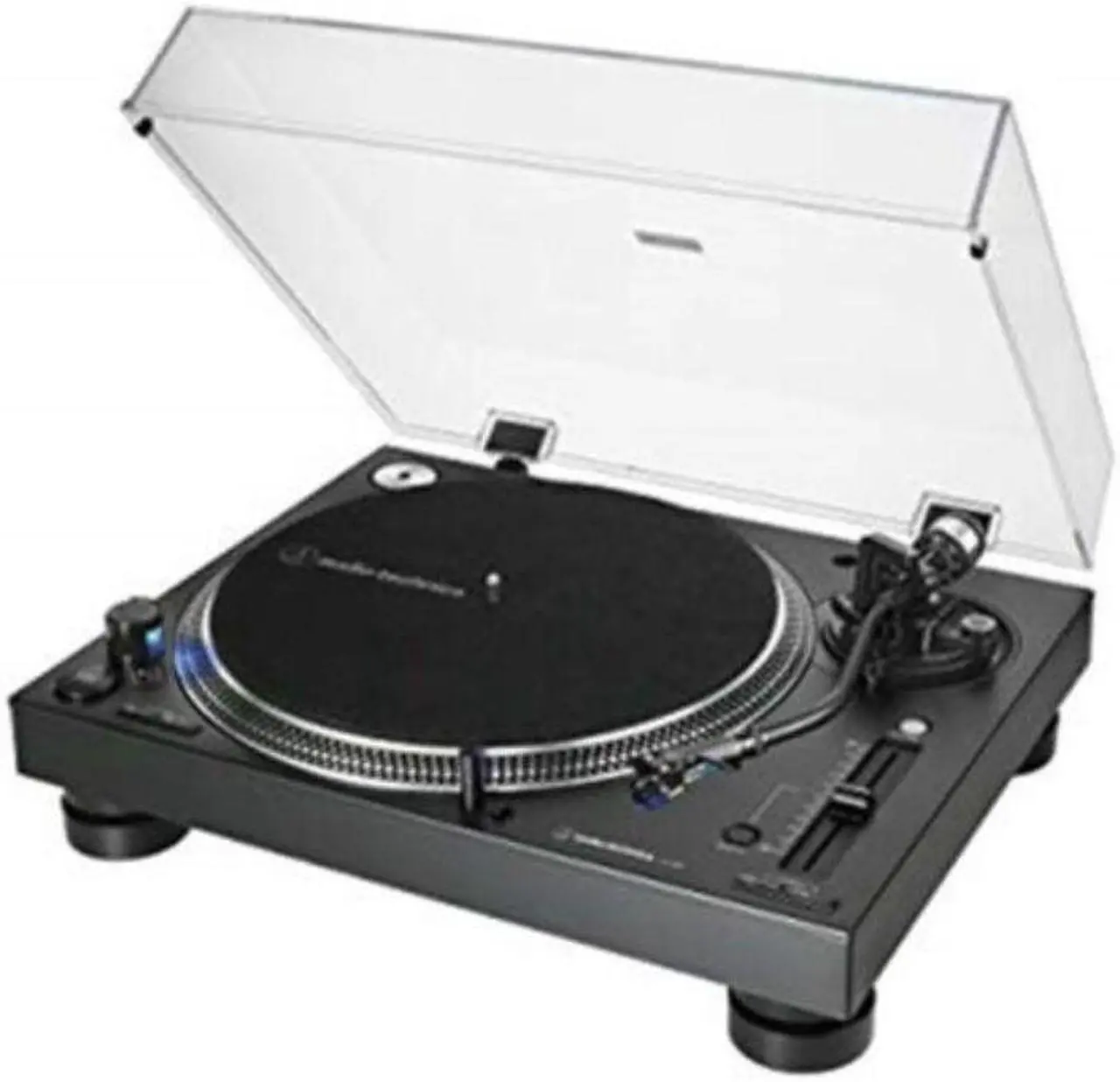 Alt view image 8 of 20 - AUDIO TECHNICA AT-LP140XP-BK DIRECT-DRIVE PRO DJ TURNTABLE