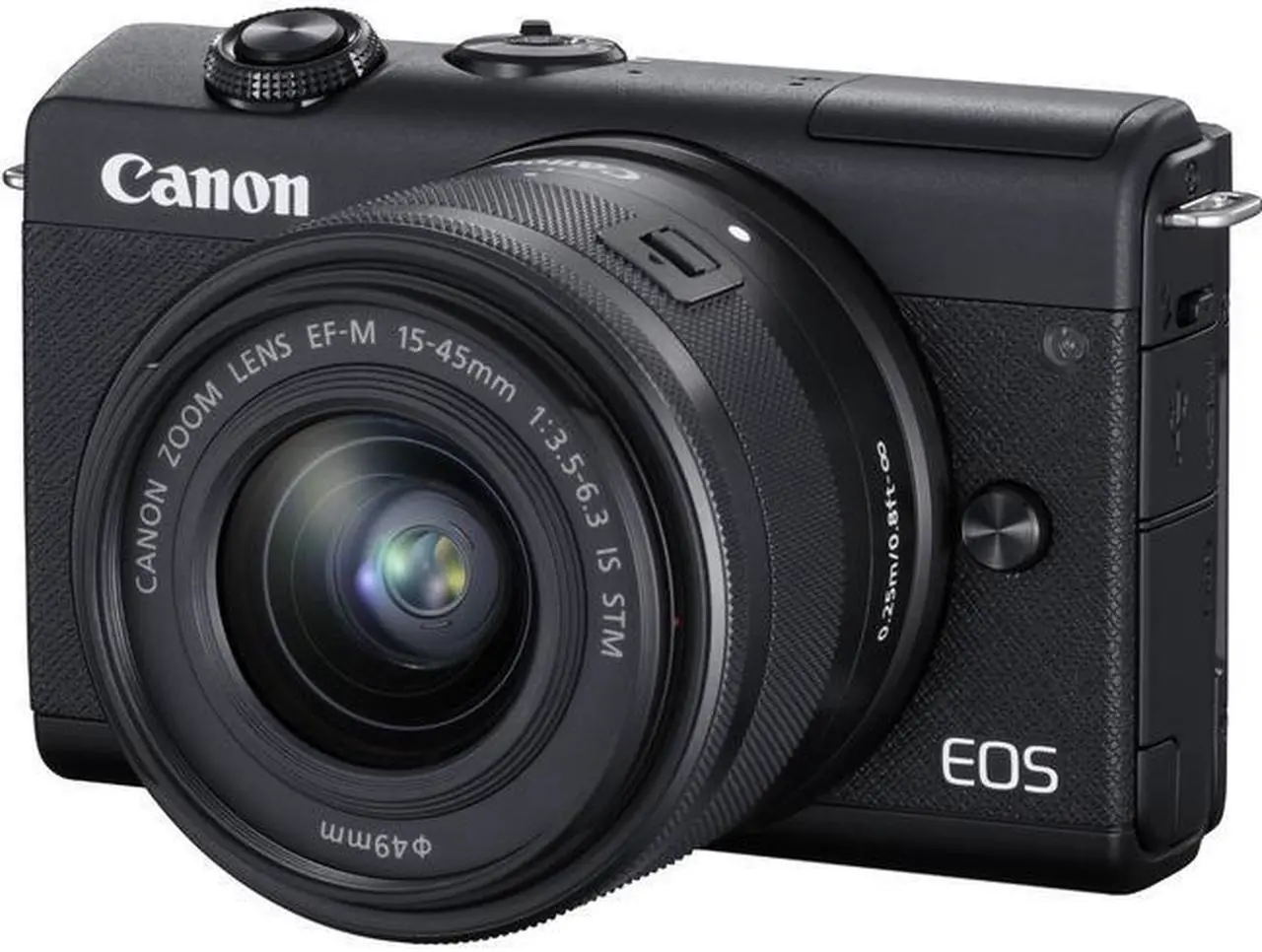 Alt view image 17 of 20 - Canon EOS M200 Mirrorless Camera with 15-45mm Lens -Black