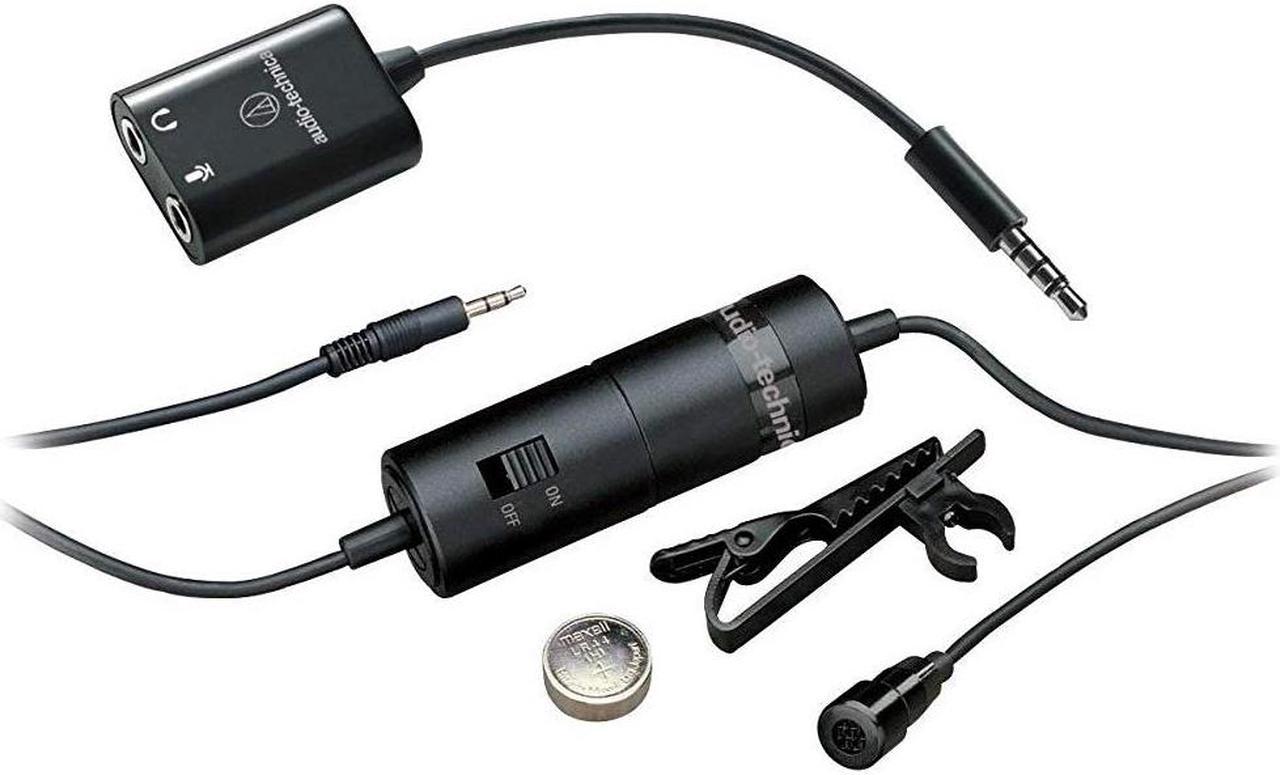 Audio Technica Omni Condenser Microphone For Smartphones