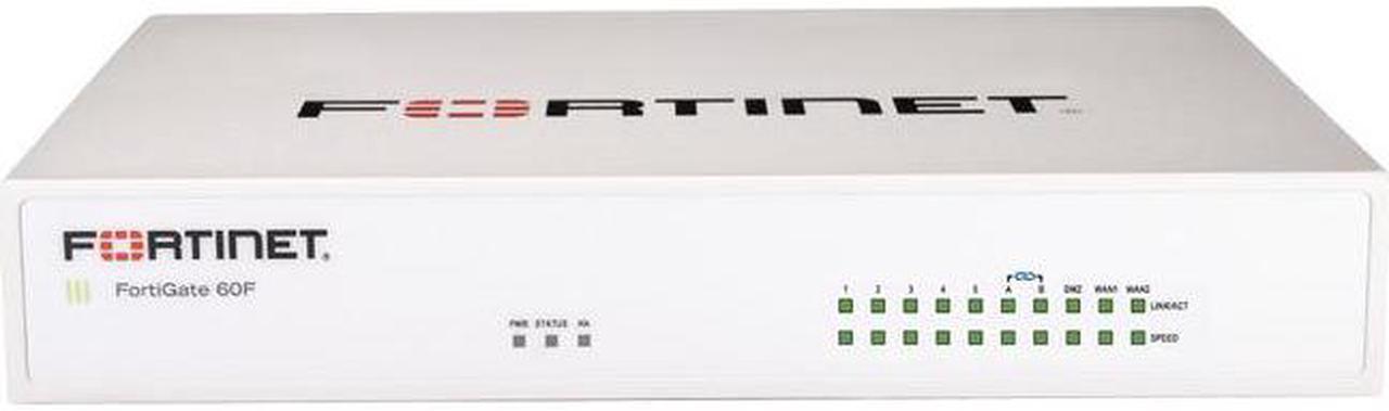 Fortinet FortiGate 61F Hardware plus 1 Year 24x7 FortiCare and FortiGuard Unified (UTM) Protection FG-61F-BDL-950-12