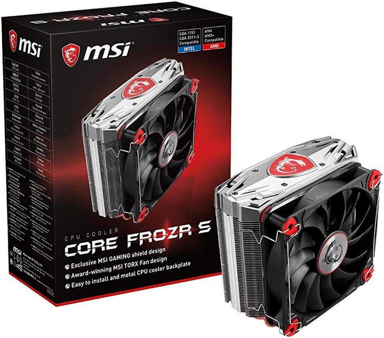 Alt view image 2 of 8 - MSI - COREFROZRS - MSI Core Frozr S - Processor cooler - (for: LGA775, LGA1156, AM2, AM2+, LGA1366, AM3, LGA1155, AM3+,