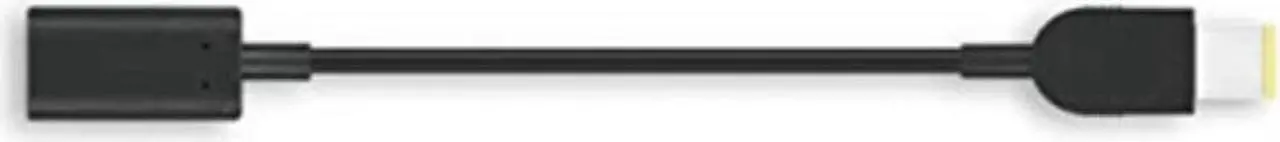 Alt view image 2 of 6 - Lenovo USB-C to Slim-tip Cable Adapter - For USB Device - Black