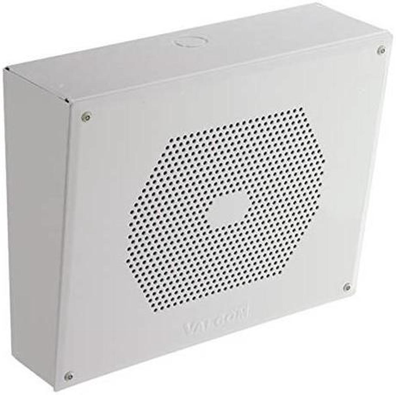 Alt view image 6 of 9 - Valcom - V-9852 - Vandal Resistant 8in. in. Wall Speaker One-Way (includes V-9807)