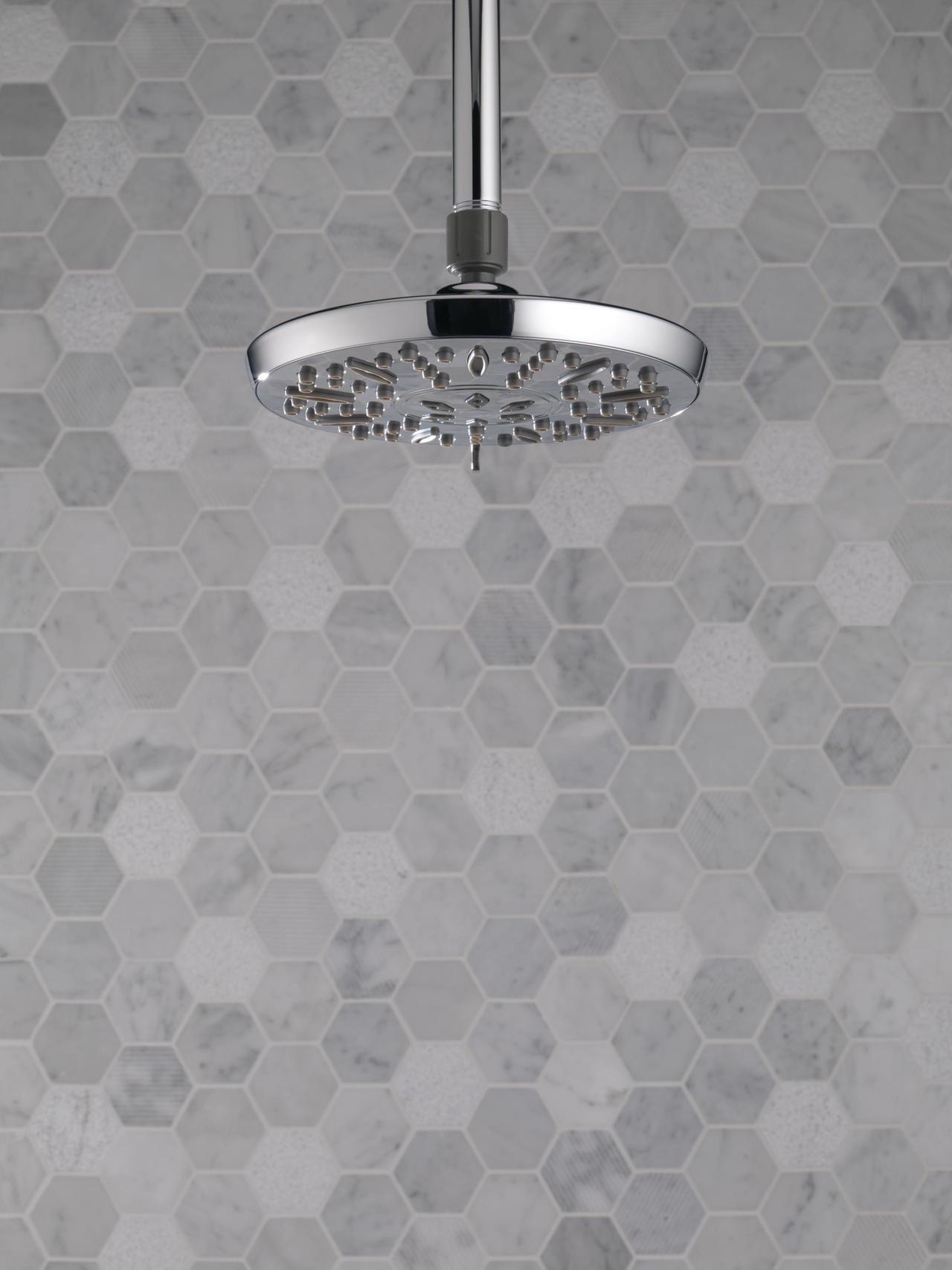 Alt view image 5 of 7 - Peerless by Delta 3-Function Chrome 76367C Raincan Shower Head, 3 Settings