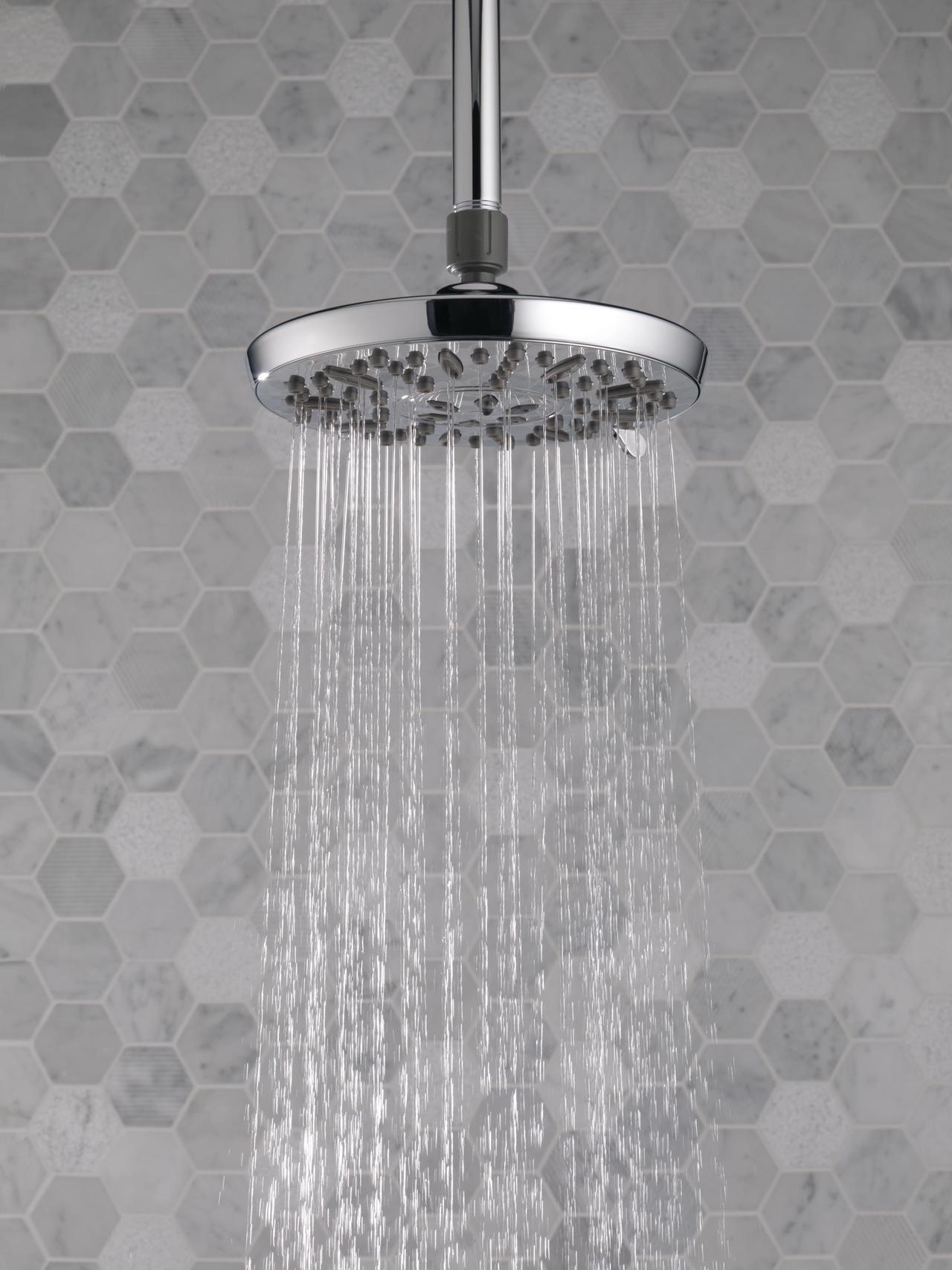 Alt view image 2 of 7 - Peerless by Delta 3-Function Chrome 76367C Raincan Shower Head, 3 Settings