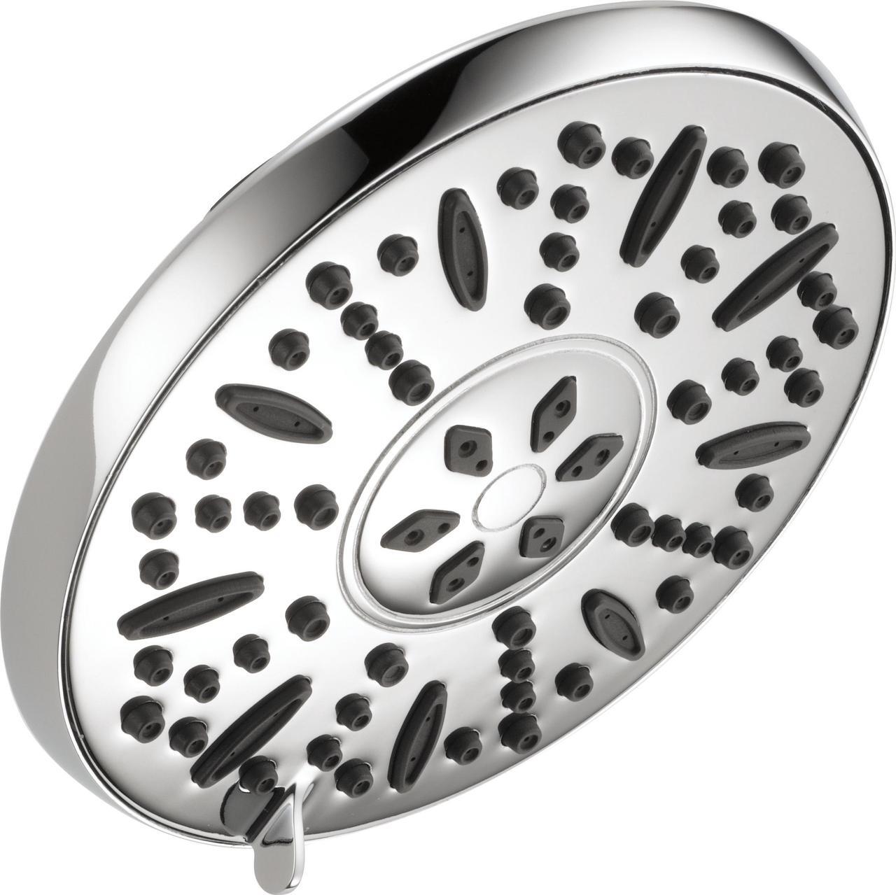 Main image of Peerless by Delta 3-Function Chrome 76367C Raincan Shower Head, 3 Settings