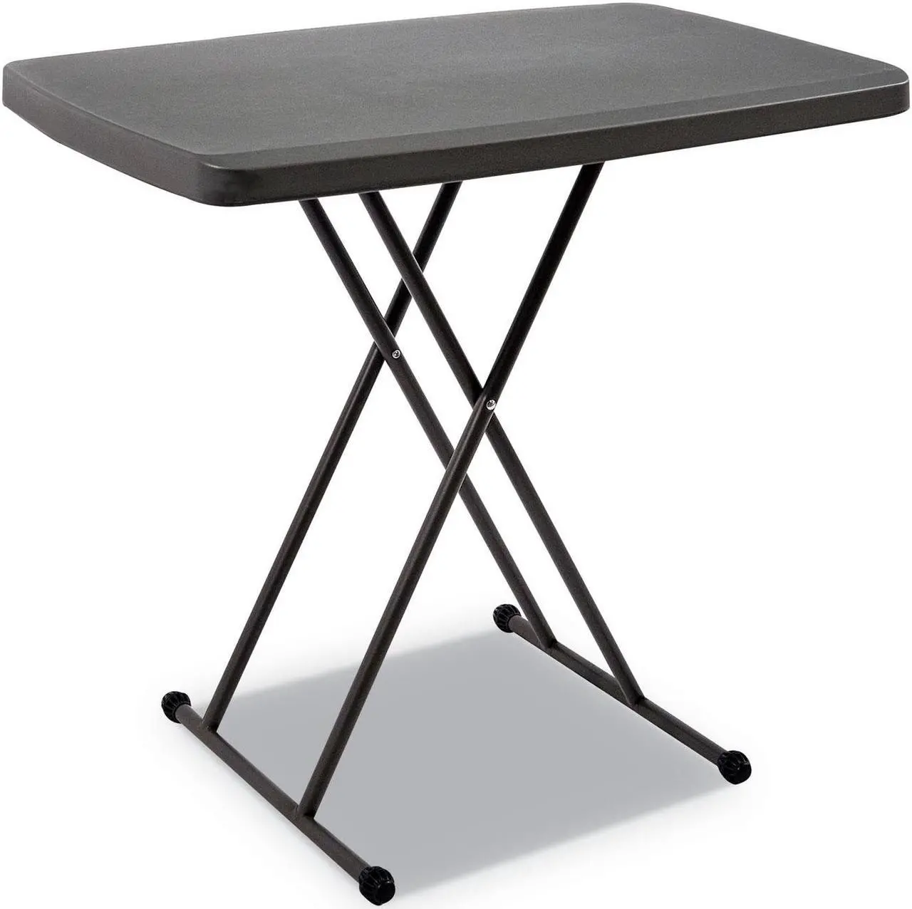 Main image of Iceberg - 65491 - Iceberg IndestrucTable TOO Personal Folding Table - Rectangle Top - X-shaped Base - 30 Table Top