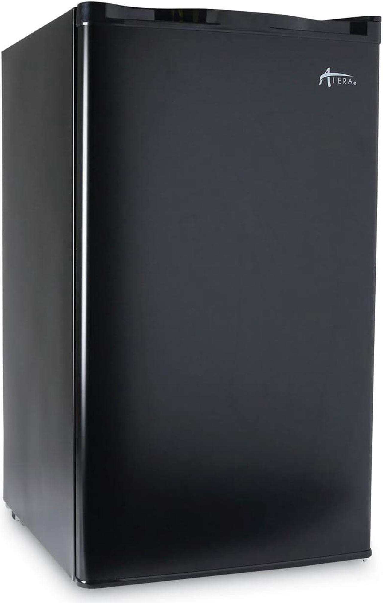 Alt view image 6 of 8 - Alera 3.2 Cu. Ft. Refrigerator with Chiller Compartment, Black RF333B
