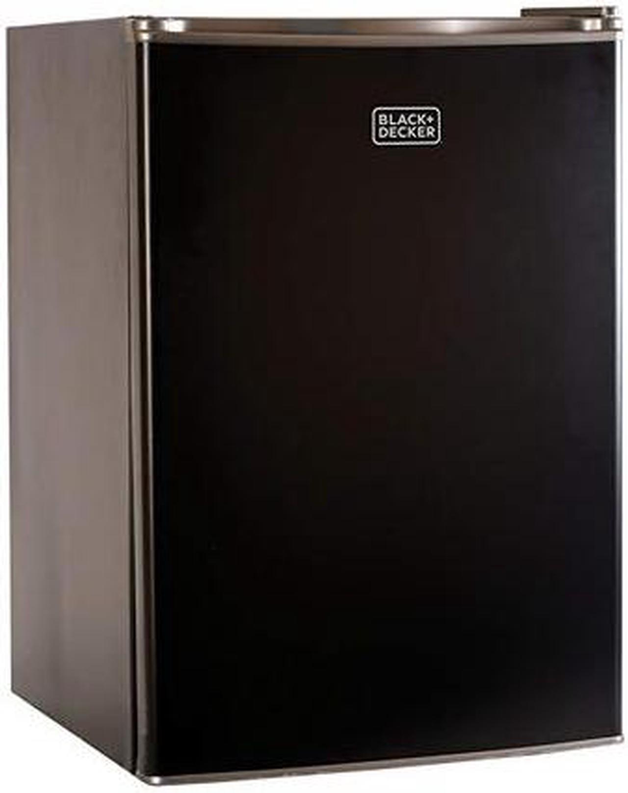 Black & Decker 2.5 cu. ft. Energy Star Refrigerator with Freezer Black BCRK25B