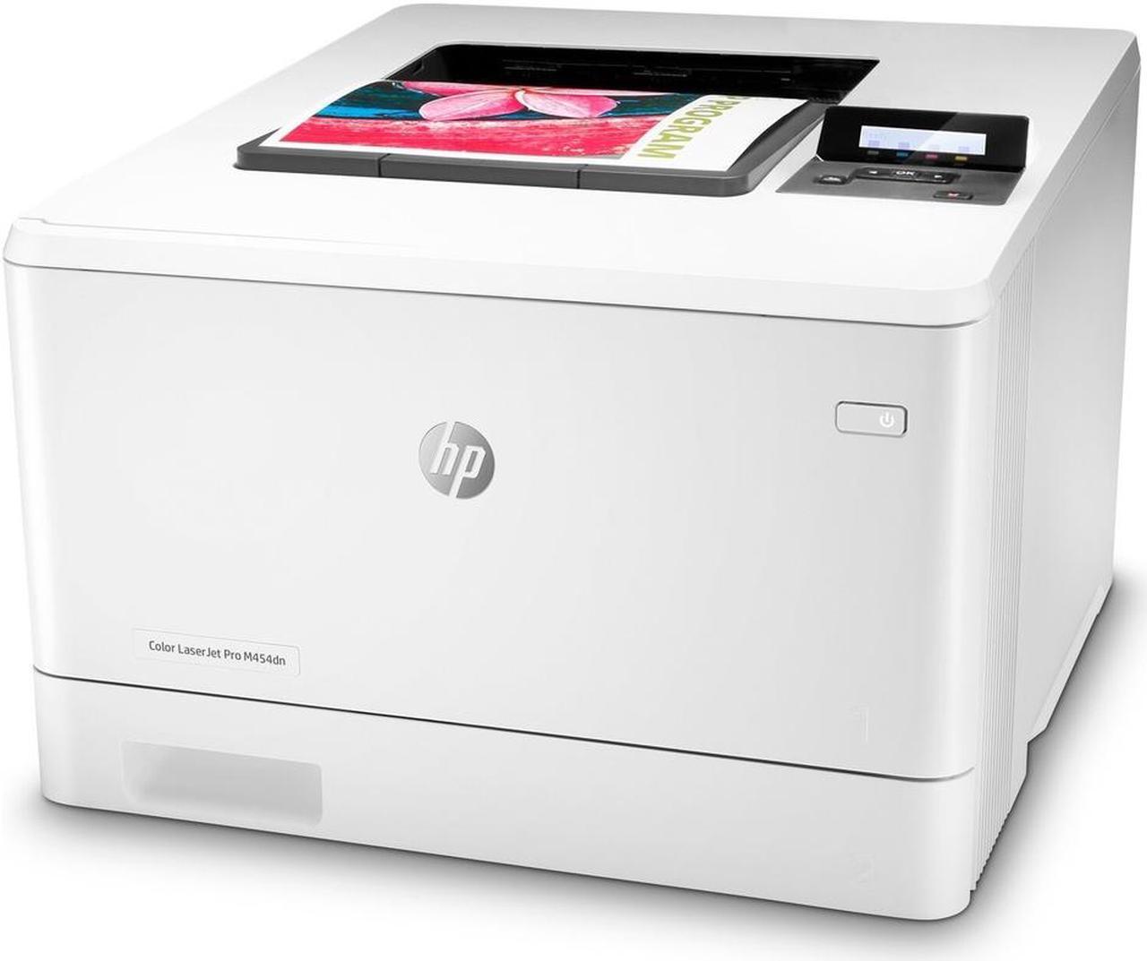 Alt view image 2 of 3 - HP M454DN 28 PPM 600 DPI Duplex Color LaserJet Pro Printer