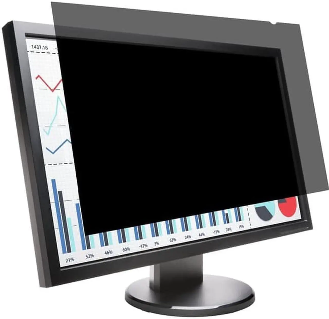 Alt view image 9 of 14 - FP250W9 PRIVACY SCREEN 23.6IN