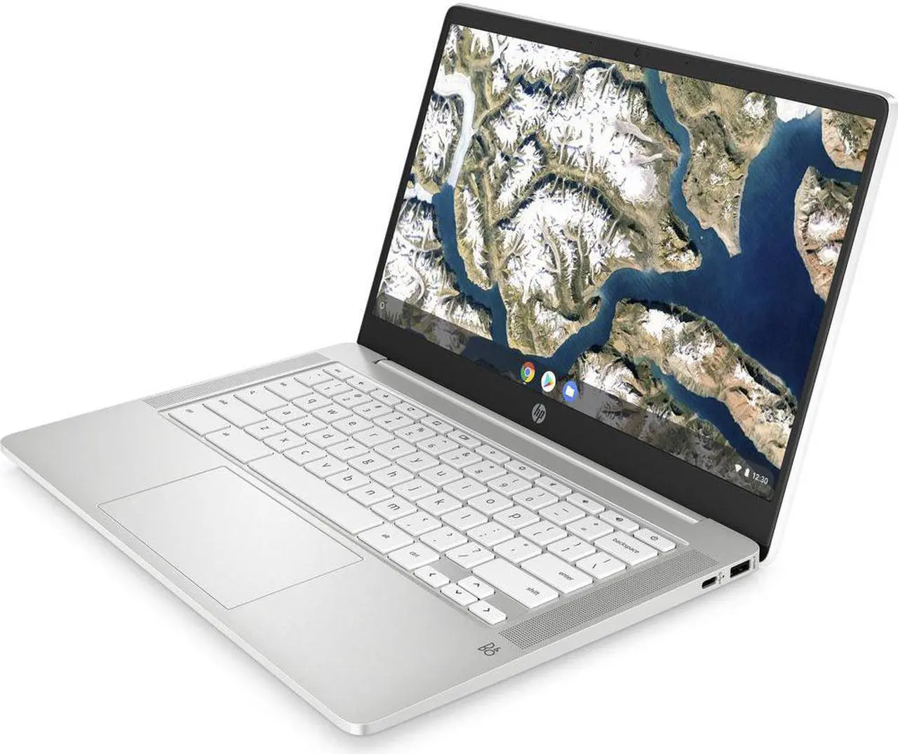 Alt view image 2 of 20 - HP Chromebook 14a-na0020nr 14" Laptop 4GB 32GB eMMC Chrome OS 9PG29UA