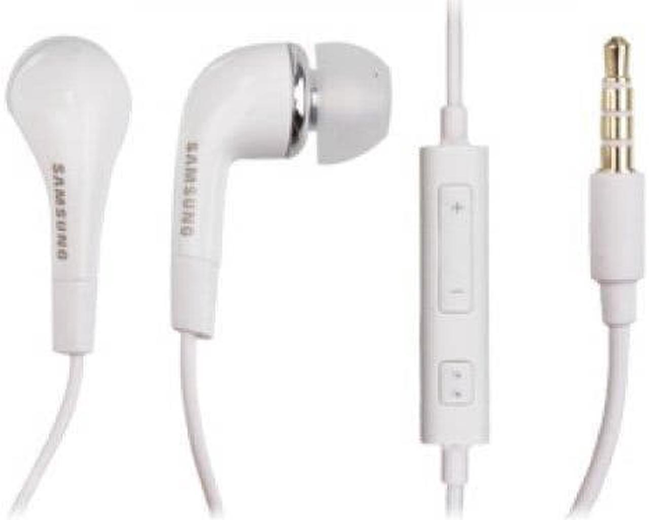 OEM Samsung 3.5mm Stereo Headset with Volume Control (White)