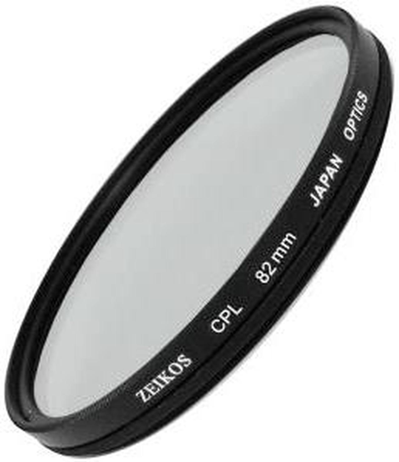 Zeikos ZE-CPL82 82MM Circular Polarizer Glass Filter