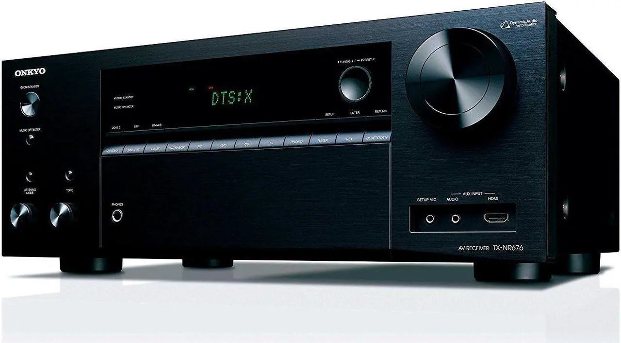 Alt view image 6 of 12 - Onkyo TX-NR676 7.2-Ch Network A/V Receiver