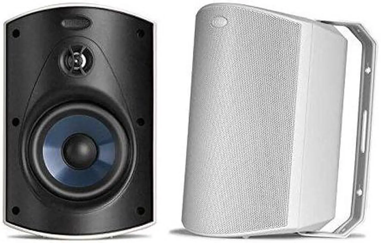Alt view image 7 of 16 - Polk Audio Atrium5 All Weather Outdoor Loudspeakers with 5" Drivers and 3/4" Tweeters (Pair/White)