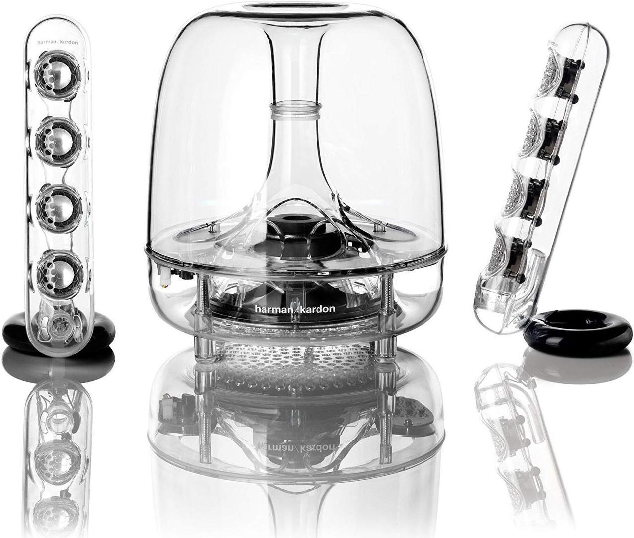 Alt view image 5 of 13 - Harman Kardon SoundSticks III 2.1 Plug and Play Multimedia Speaker System
