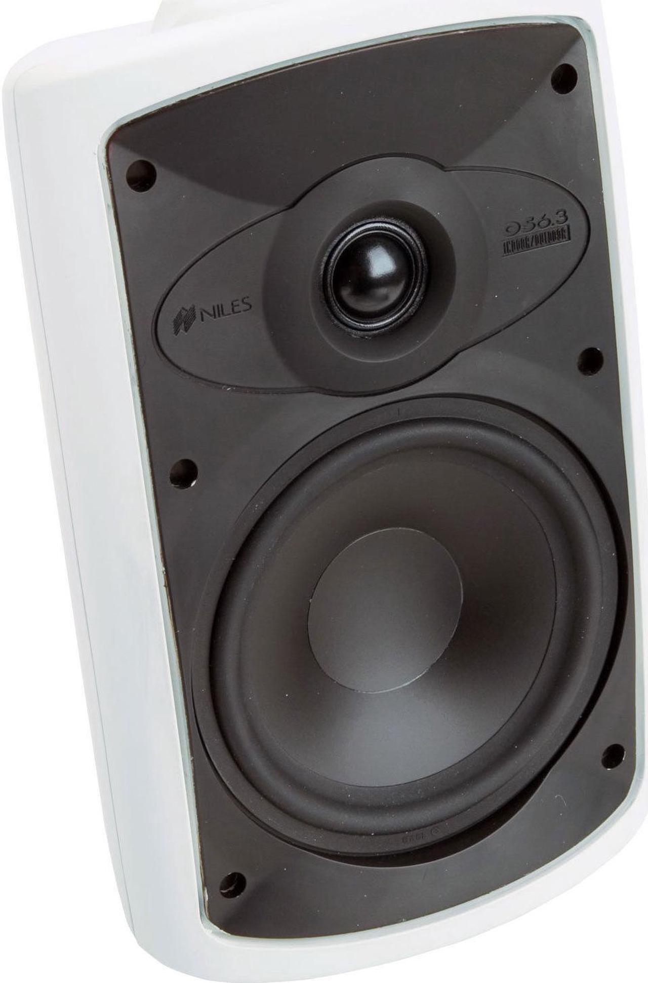 Alt view image 6 of 8 - Niles OS6.3 White (Pr.) 6 Inch 2-Way High Performance Indoor Outdoor Speakers