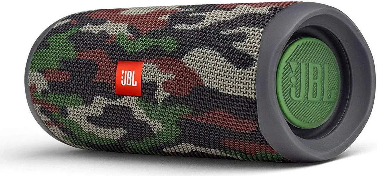 Alt view image 8 of 20 - JBL Flip 5 Portable Waterproof Bluetooth Speaker (Camoflauge)