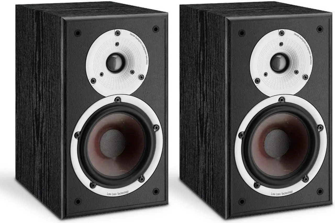 Alt view image 2 of 8 - dali spektor 2 bookshelf speakers in black ash pair