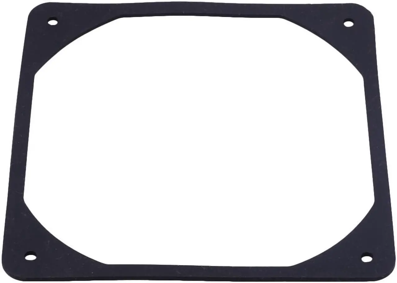 Alt view image 5 of 5 - 10pcs 120mm Anti-Vibration Silicone Computer Case DC/AC Fan Gasket Pad Black