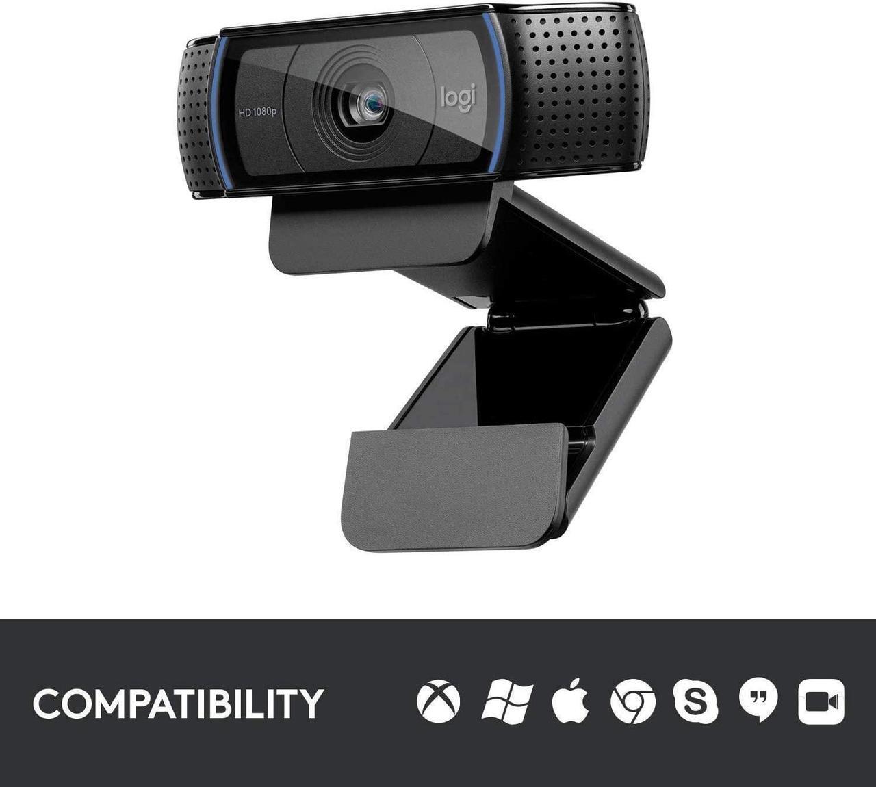 Alt view image 3 of 6 - Logitech HD Pro Webcam C920, 1080p Widescreen Video Calling and Recording (960-000764)