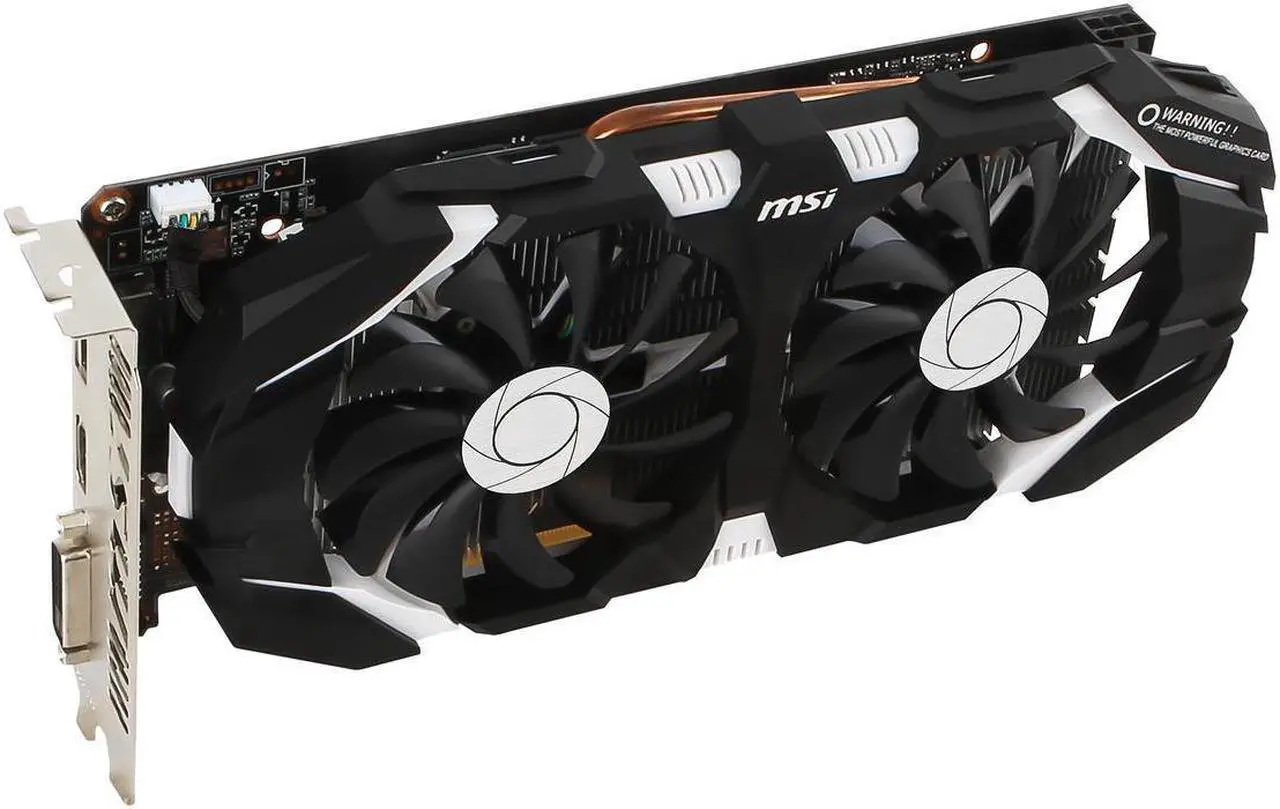 Alt view image 5 of 7 - MSI GeForce GTX 1060 6GB DirectX 12 GTX 1060 6GT OCV1 192-Bit GDDR5 PCI Express 3.0 x16 HDCP Ready ATX Video Graphics Card