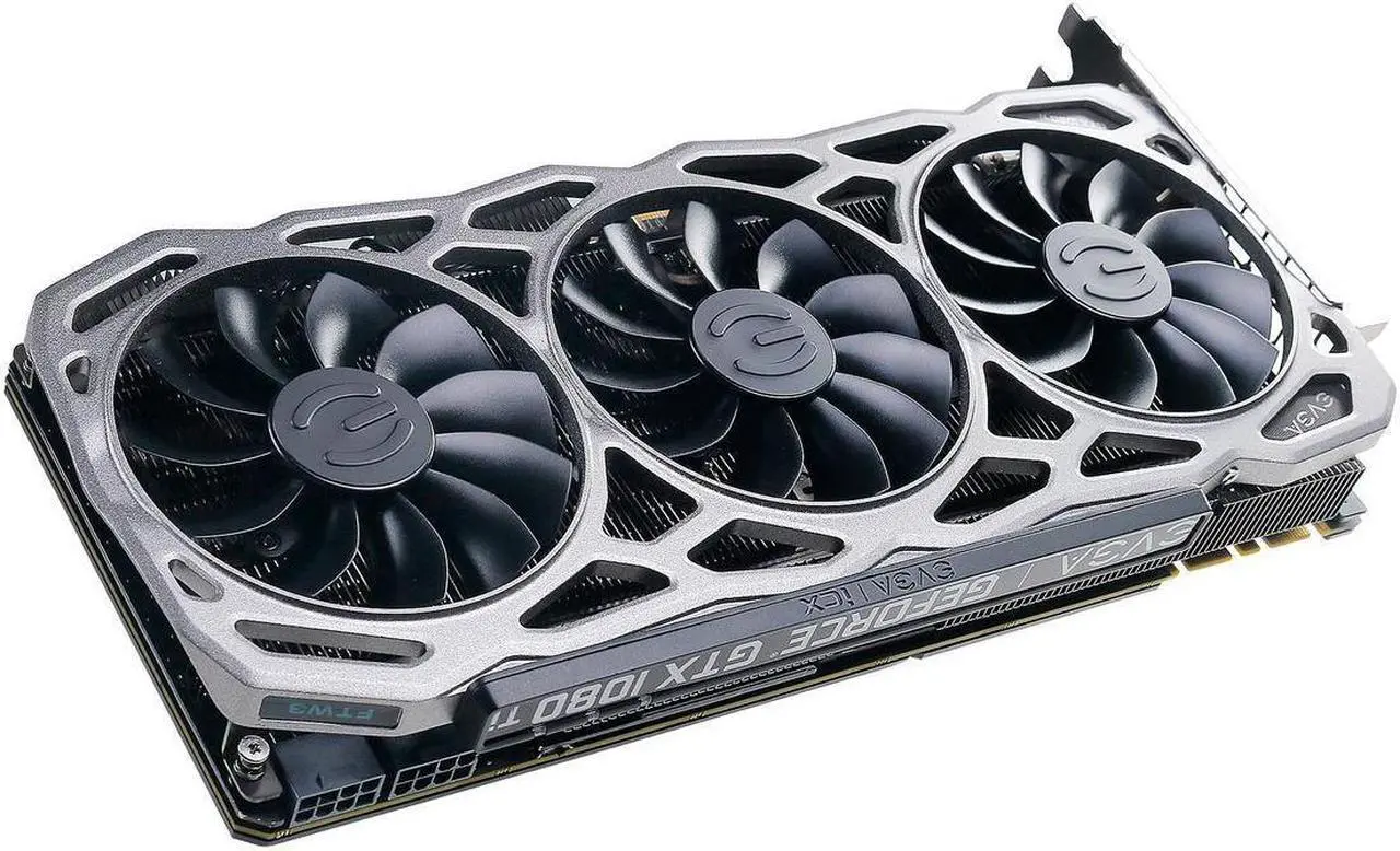Alt view image 3 of 7 - EVGA GeForce GTX 1080 Ti FTW3 GAMING, 11G-P4-6696-KR 11GB, GDDR5X, iCX Technology - 9 Thermal Sensors & RGB LED G/P/M Video Graphics Card