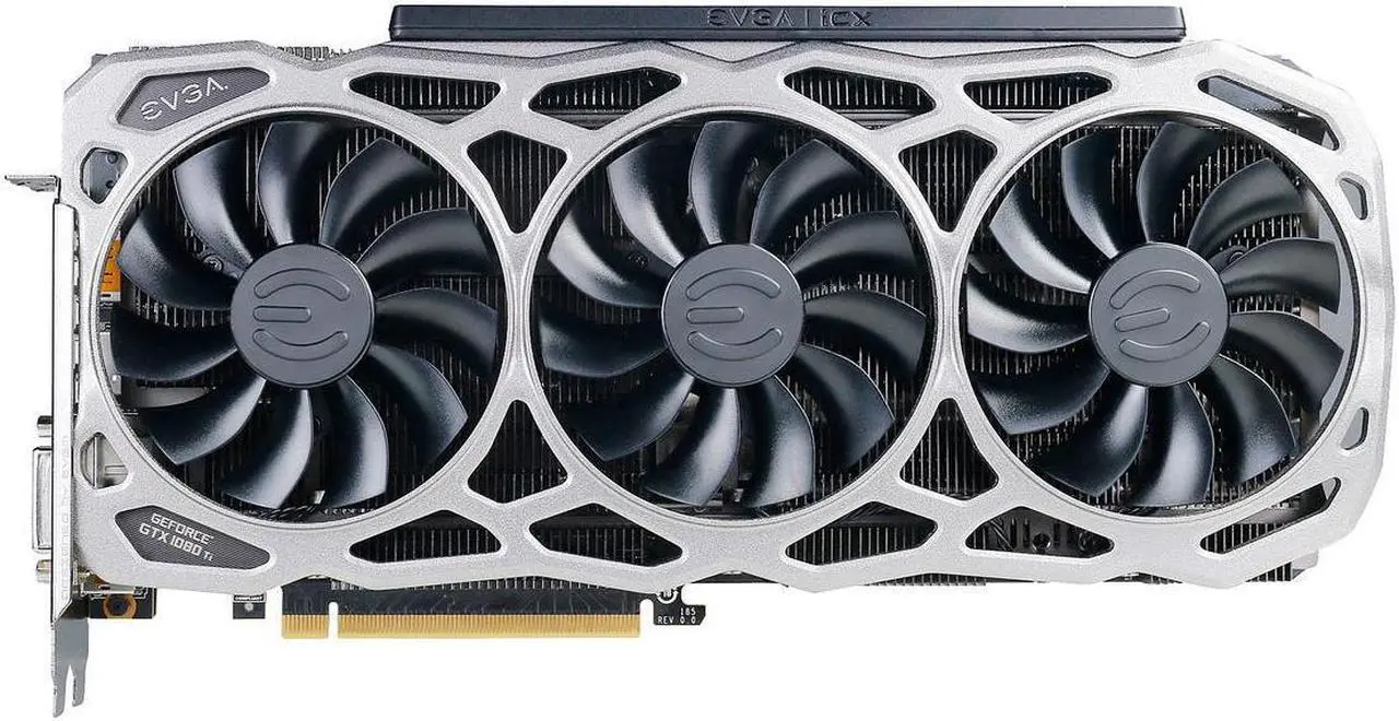 Main image of EVGA GeForce GTX 1080 Ti FTW3 GAMING, 11G-P4-6696-KR 11GB, GDDR5X, iCX Technology - 9 Thermal Sensors & RGB LED G/P/M Video Graphics Card