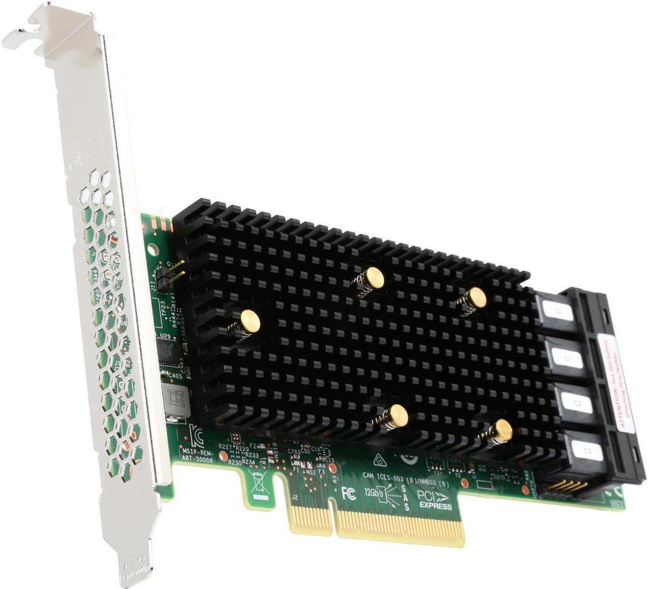 LSI SAS 9400-16i x8 lane PCI Express 3.1 SAS Tri-Mode Storage Adapter