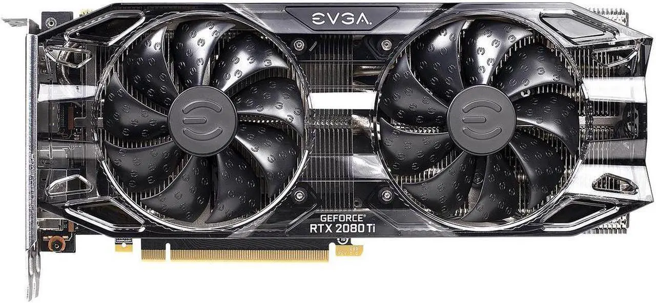 Main image of EVGA GeForce RTX 2080 Ti Black Edition Gaming, 11GB GDDR6, Dual HDB Fans & RGB LED Graphics Card 11G-P4-2281-KR