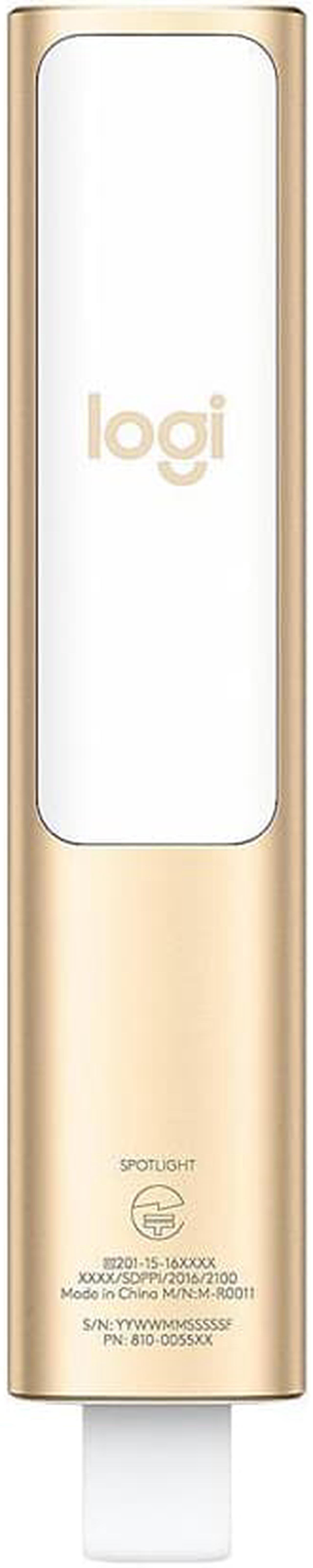 Alt view image 2 of 3 - Logitech Spotlight Presentation Remote - Gold