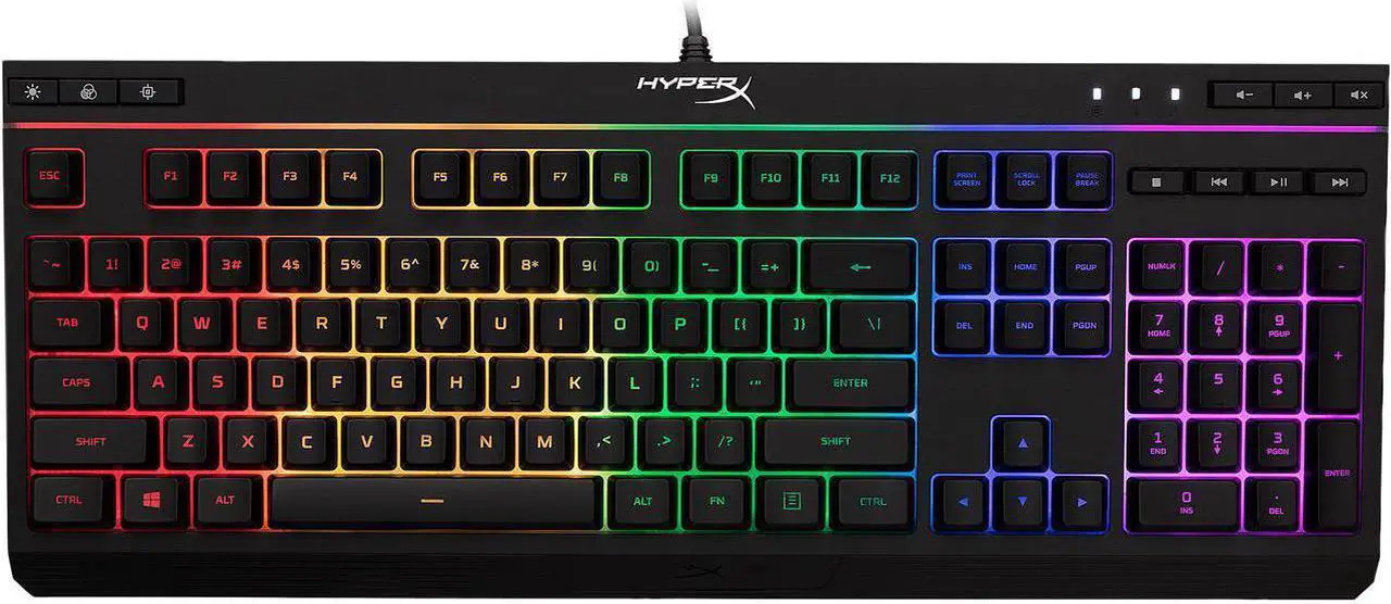 Main image of HyperX Alloy Core RGB Membrane Gaming Keyboard HX-KB5ME2-US
