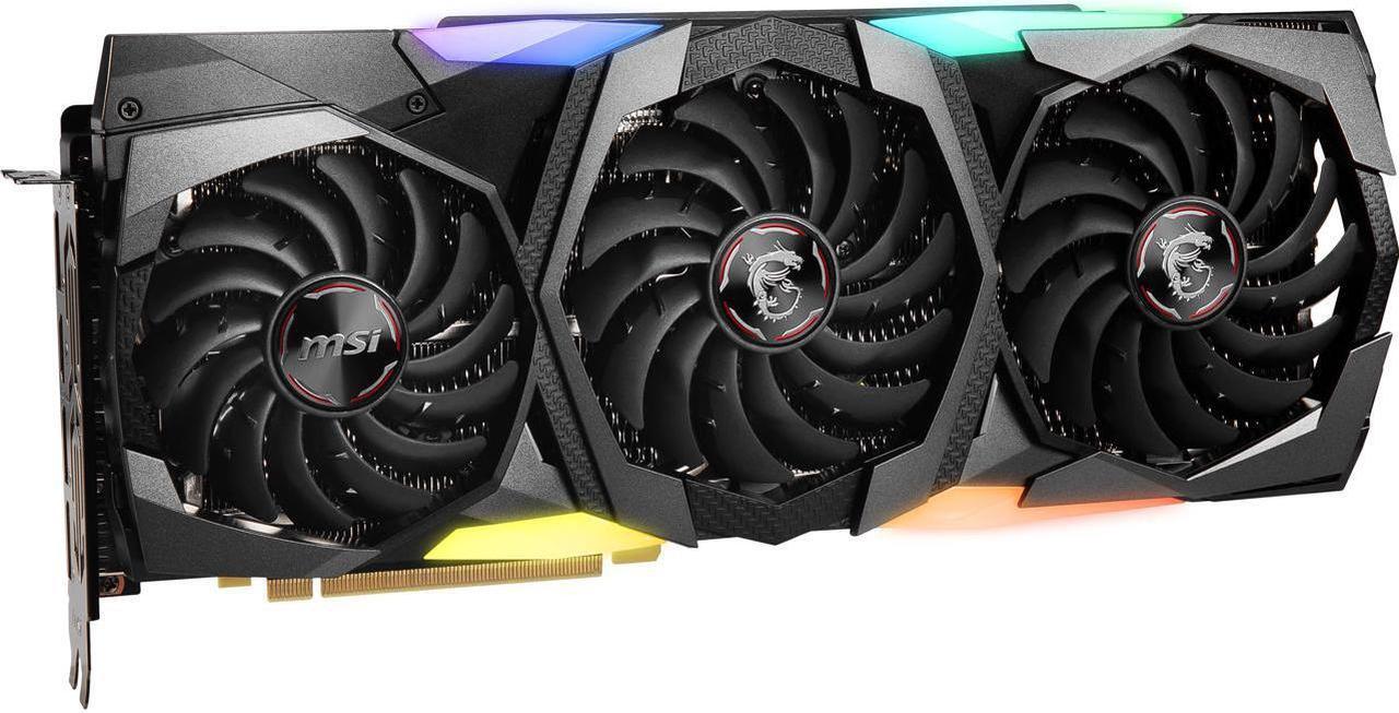 Main image of MSI GeForce RTX 2070 SUPER DirectX 12 RTX 2070 SUPER GAMING X TRIO 8GB 256-Bit GDDR6 PCI Express 3.0 x16 HDCP Ready SLI Support Video Card
