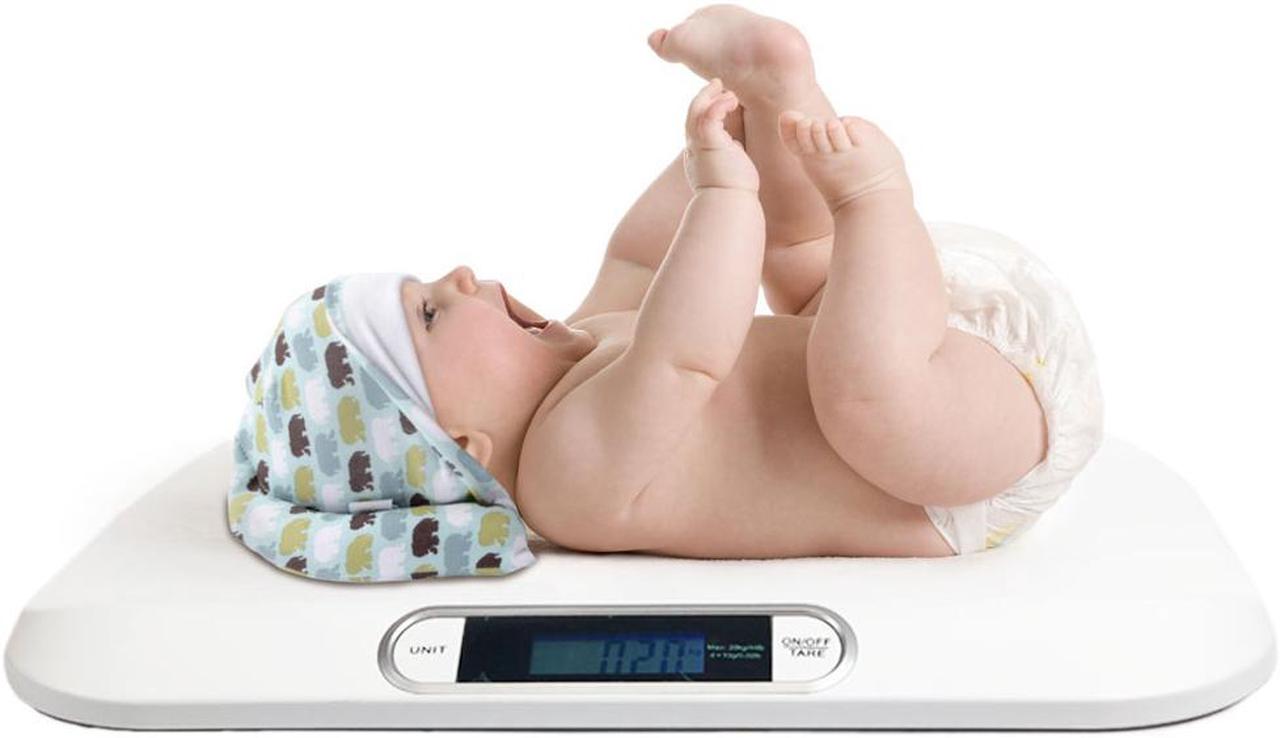 Main image of Digital Portable Baby Scale 44 lb x 0.22lb weight weigh Pediatric Infant Toddler