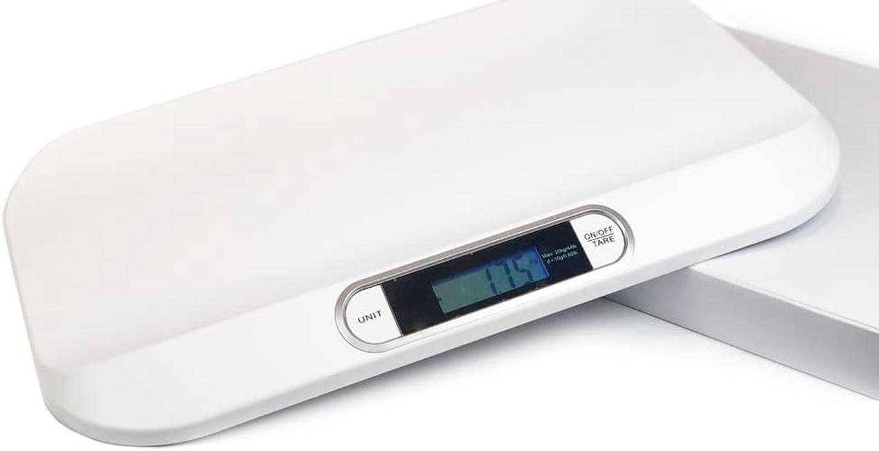 Alt view image 3 of 6 - Digital Portable Baby Scale 44 lb x 0.22lb weight weigh Pediatric Infant Toddler