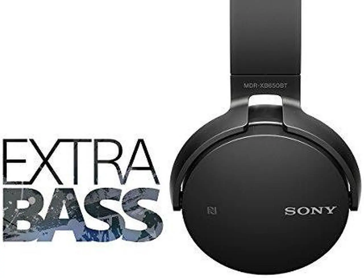 Alt view image 2 of 20 - Sony XB650BT Wireless On-Ear Bluetooth Headphones with 30mm drivers, NFC, Powerful Music, Comfort Ear Pads, and Built-In Microphone, Black, MDRXB650BT/B