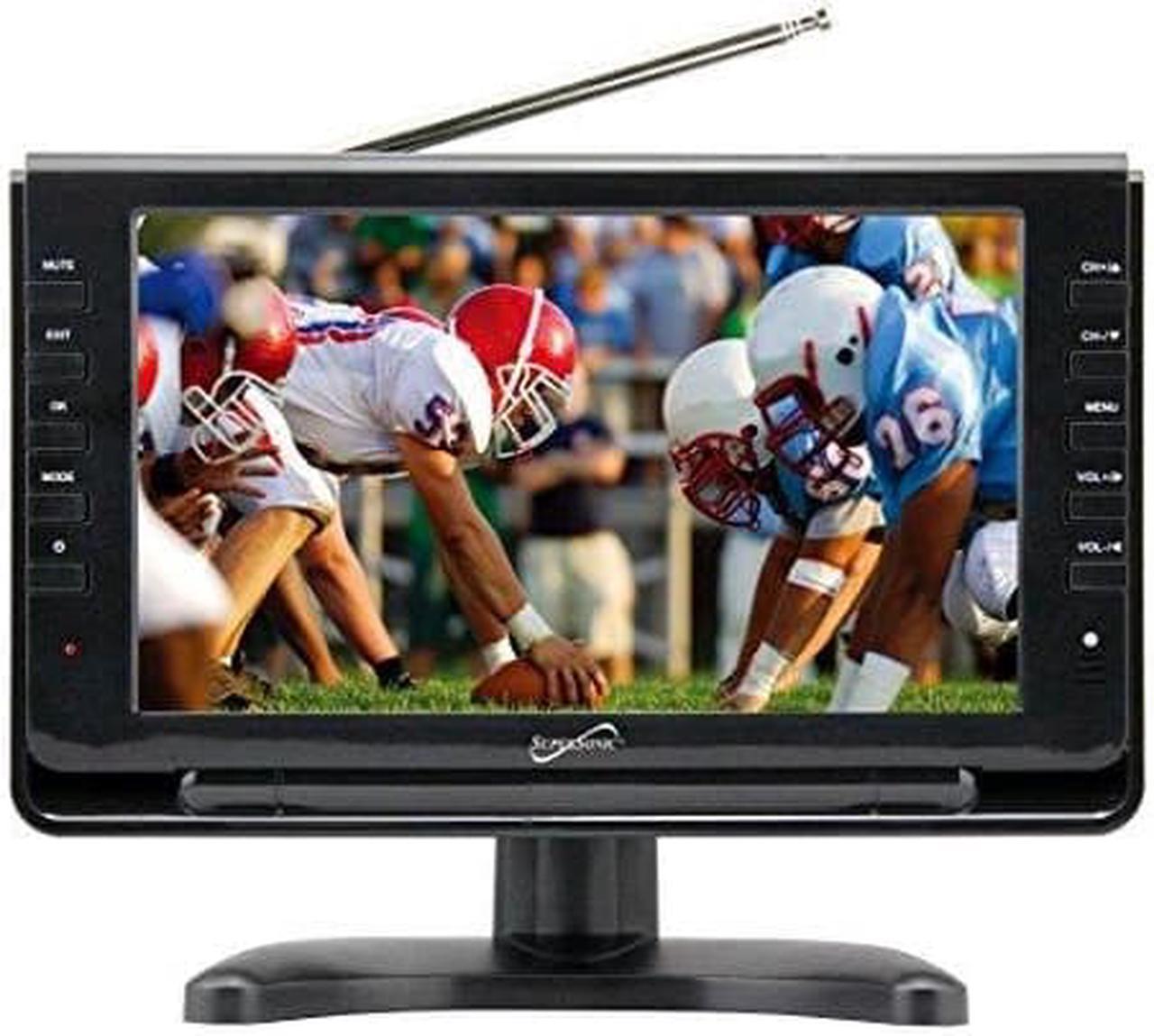 Alt view image 7 of 20 - Supersonic SC-499 9" Widescreen Portable Digital LCD TV with Built-in TV Tuner